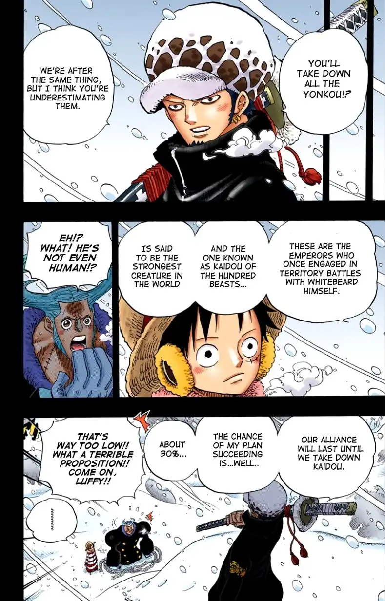 One Piece - Digital Colored Comics Chapter 697 2